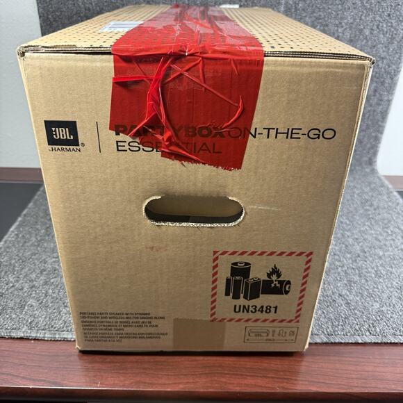 JBL - PartyBox On-The-Go Essential Portable Wireless Party Speaker Wireless Mic - Picture 2 of 5